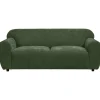 Leen Bakker Bank Bibi 3-zits - stof Glory - groen