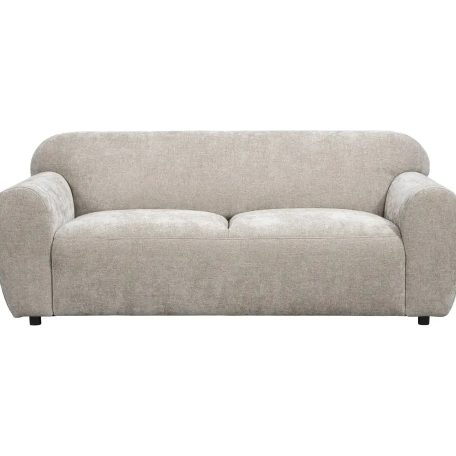 2,5 En 3-Zits Banken-Leen Bakker Bank Bibi 3-zits - stof Glory - beige