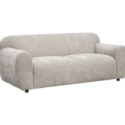 2,5 En 3-Zits Banken-Leen Bakker Bank Bibi 3-zits - stof Glory - beige