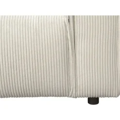 Leen Bakker Bank Brooklyn met chaise longue links - Soop - crème