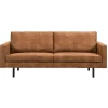 Leen Bakker Bank Collin 2,5-zits - cognac