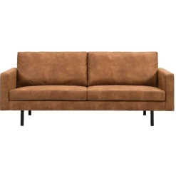 Leen Bakker Bank Collin 2,5-zits - cognac