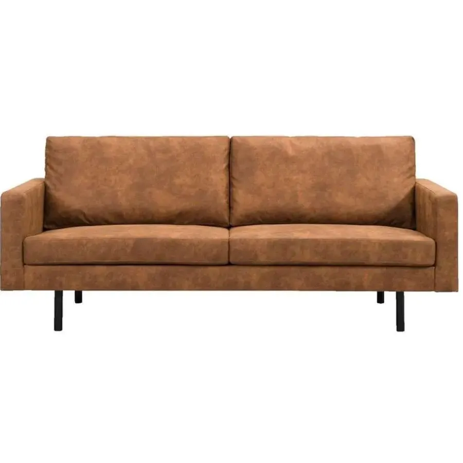 Leen Bakker Bank Collin 2,5-zits - cognac