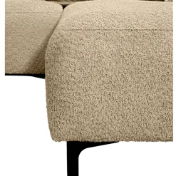 Hoekbanken-Leen Bakker Bank Elsa met chaise longue rechts - taupe