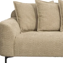 Hoekbanken-Leen Bakker Bank Elsa met chaise longue rechts - taupe