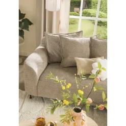 Hoekbanken-Leen Bakker Bank Elsa met chaise longue links - stof Anthology - taupe
