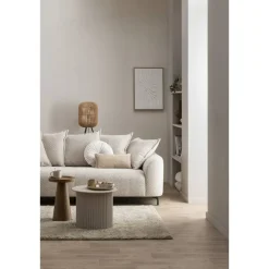2,5 En 3-Zits Banken-Leen Bakker Bank Elsa 3-zits - stof Anthology - beige