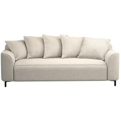 Leen Bakker Bank Elsa 3-zits - stof Eden - beige