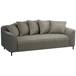 2,5 En 3-Zits Banken-Leen Bakker Bank Elsa 3-zits - stof Eden - taupe
