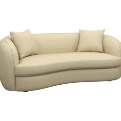 3,5 En 4-Zits Banken-Leen Bakker Bank Enzio 3,5-zits - stof Elephant - beige