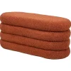 Bankjes-Nordlys Bank met opbergruimte in terracotta lussen