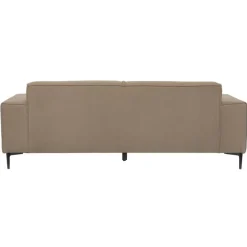 2,5 En 3-Zits Banken-Leen Bakker Bank Romy - 3-zits - stof Curio - beige