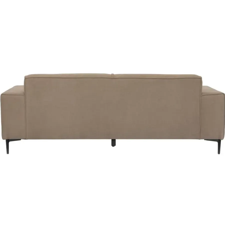 2,5 En 3-Zits Banken-Leen Bakker Bank Romy - 3-zits - stof Curio - beige