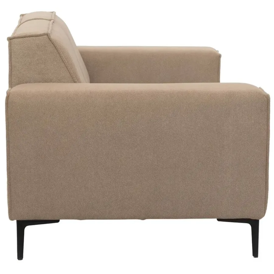 2-Zits Banken-Leen Bakker Bank Romy - 2-zits - stof curio - beige