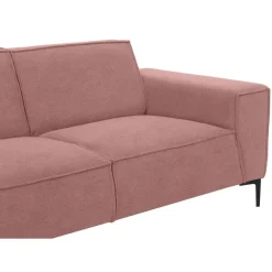 2-Zits Banken-Leen Bakker Bank Romy 2-zits - stof Curio - roze