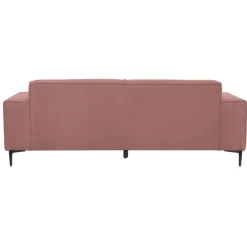 Leen Bakker Bank Romy 3-zits - stof Curio - roze