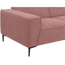 Leen Bakker Bank Romy 3-zits - stof Curio - roze