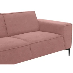 Leen Bakker Bank Romy 3-zits - stof Curio - roze