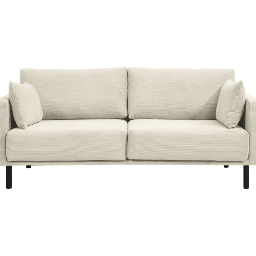 2,5 En 3-Zits Banken-Leen Bakker Bank Siem 2,5-zits - ribstof Fjord - beige