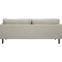 2,5 En 3-Zits Banken-Leen Bakker Bank Siem 3-zits - ribstof Fjord - beige