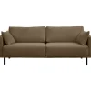 Leen Bakker Bank Siem 3-zits - stof Egon - bruin