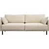 2,5 En 3-Zits Banken-Leen Bakker Bank Siem 3-zits - stof Egon - beige