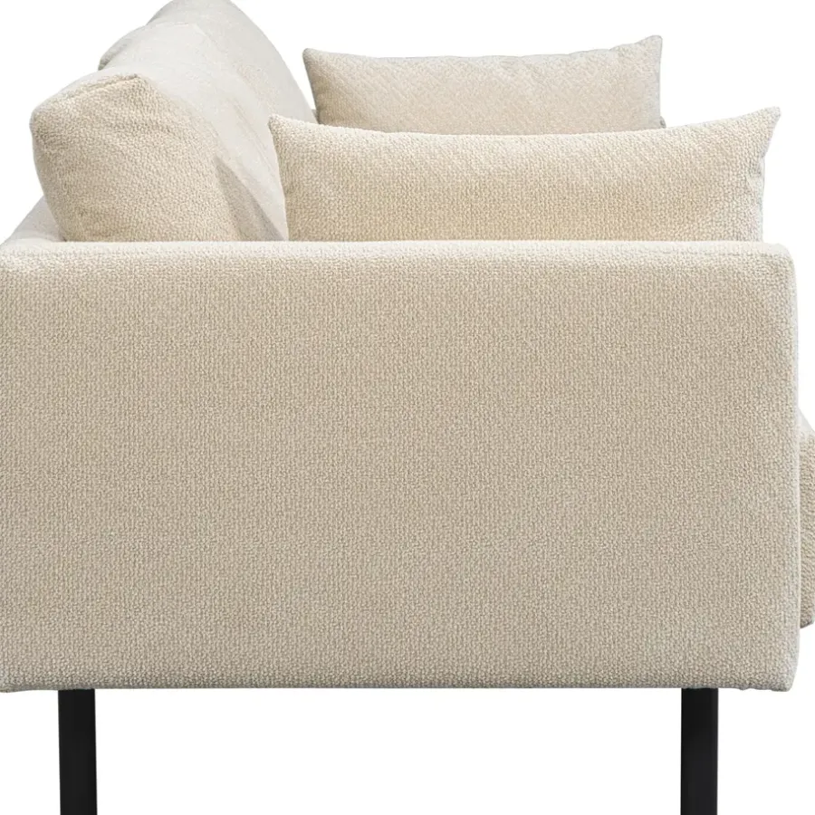 2,5 En 3-Zits Banken-Leen Bakker Bank Siem 3-zits - stof Egon - beige