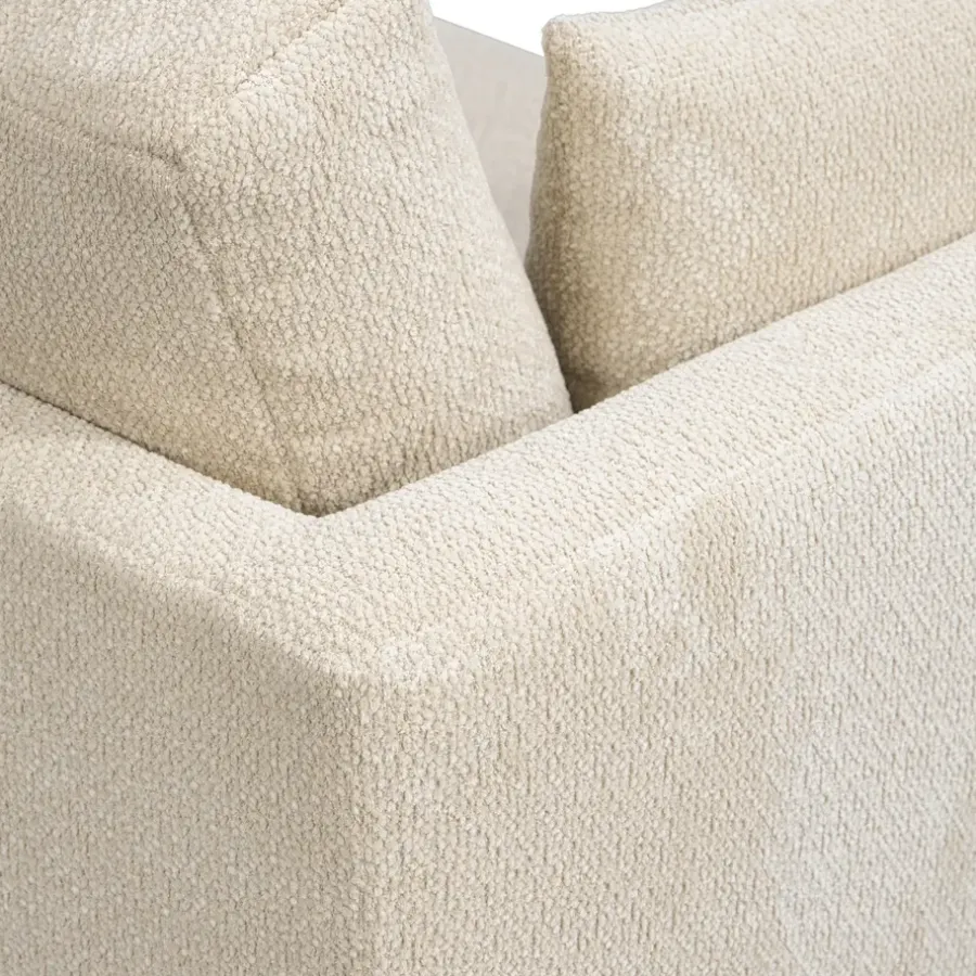 2,5 En 3-Zits Banken-Leen Bakker Bank Siem 3-zits - stof Egon - beige