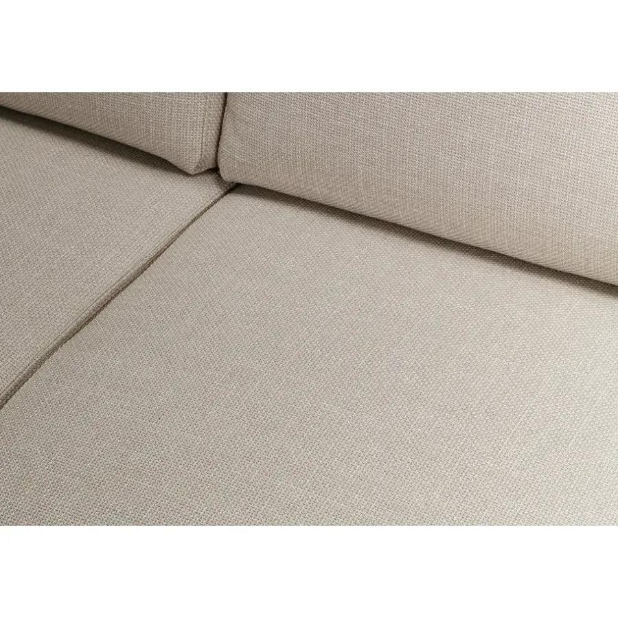 Hoekbanken-Leen Bakker Bank Tom met chaise longue links - Basel - beige