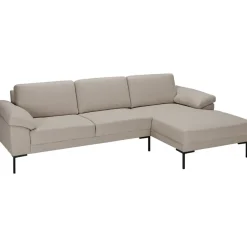 Leen Bakker Bank Tom met chaise longue rechts - Basel - beige