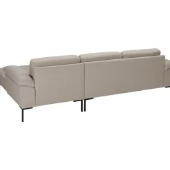 Leen Bakker Bank Tom met chaise longue rechts - Basel - beige