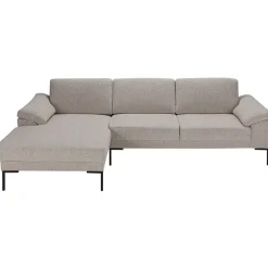 Hoekbanken-Leen Bakker Bank Tom met chaise longue links - Java - beige