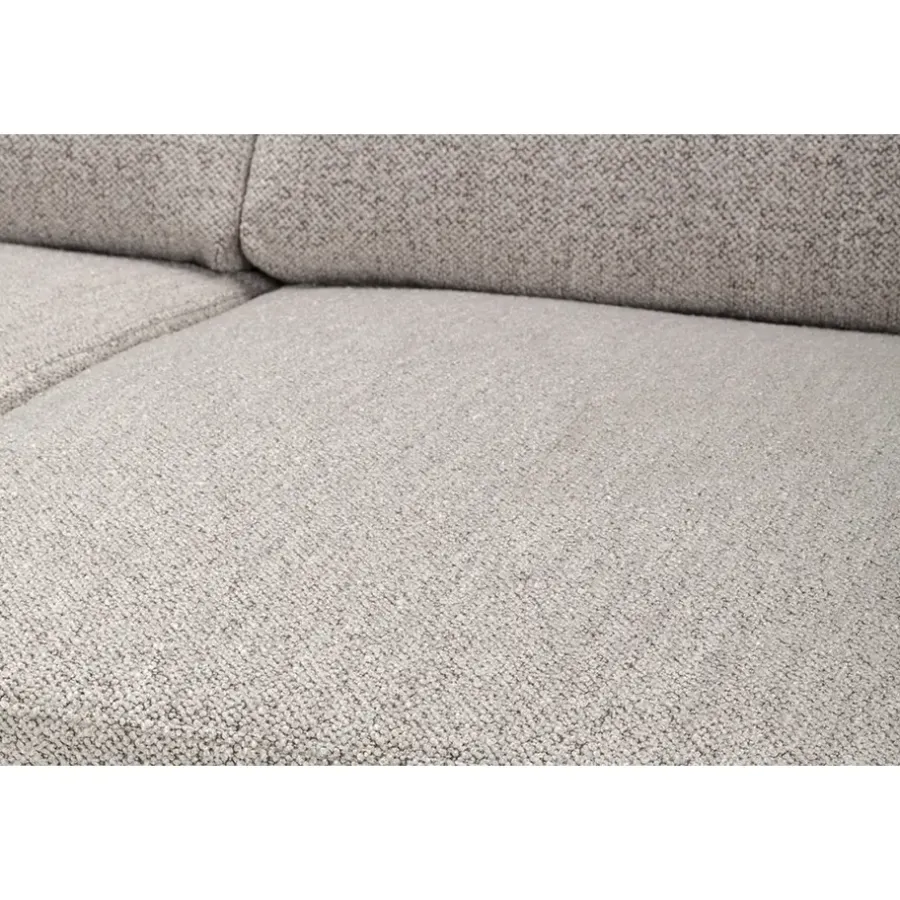 Hoekbanken-Leen Bakker Bank Tom met chaise longue links - Java - beige
