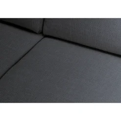 Leen Bakker Bank Tom met chaise longue links - Basel - antraciet
