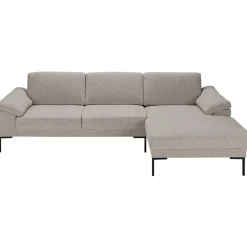 Hoekbanken-Leen Bakker Bank Tom met chaise longue rechts - Java - beige