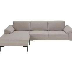 Hoekbanken-Leen Bakker Bank Tom met chaise longue links - Monza - beige