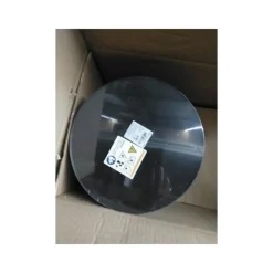 Barbecues En Accessoires-Merkloos Barbecue emmer - zwart - rond - 33 x 24 cm