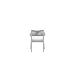 Tuinstoelen-Garden Impressions Barcelona dining fauteuil - taupe - rope grey sand - valley sand