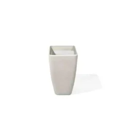 Bloempotten Voor Binnen-Beliani BARIS - Plantenbak - Beige - 60 cm - Stenenmix