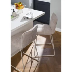Barkrukken-Leen Bakker Barkruk Stella - beige