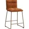 Barkrukken-Leen Bakker Barkruk Stella - terracotta