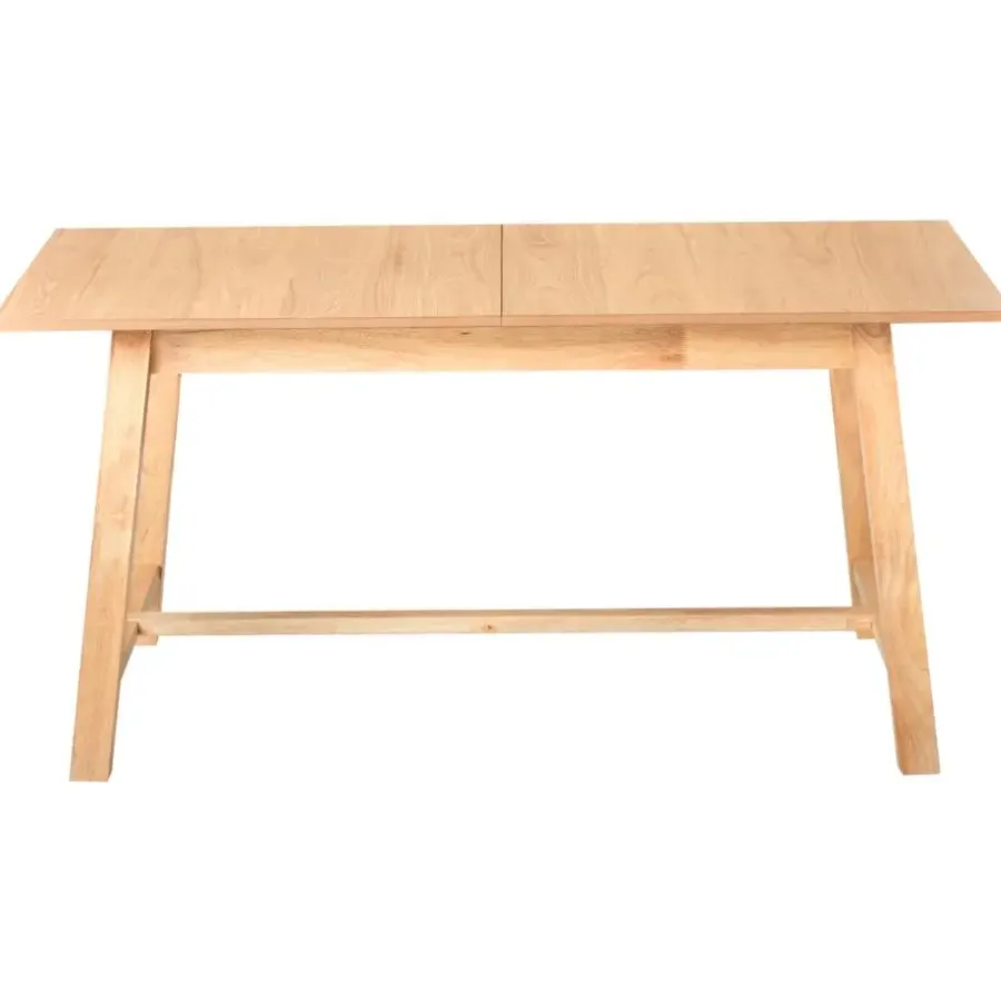 Beliani BARNES - Eettafel - Lichthout - 160/200 x 90 cm - MDF