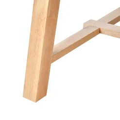 Beliani BARNES - Eettafel - Lichthout - 160/200 x 90 cm - MDF