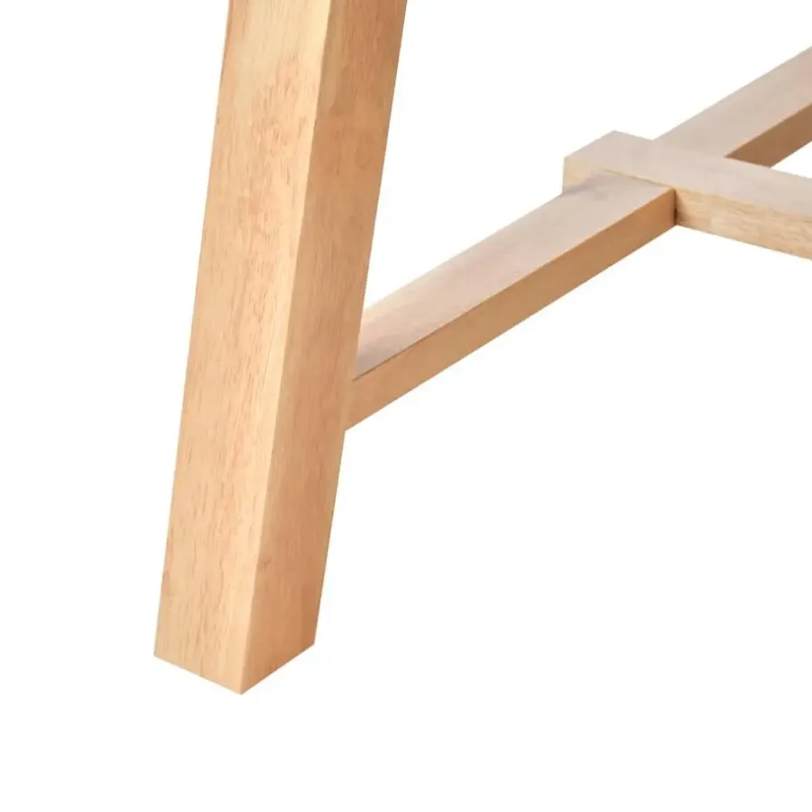 Beliani BARNES - Eettafel - Lichthout - 160/200 x 90 cm - MDF