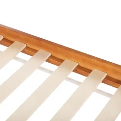 Beliani BARRET - Eenpersoonsbed - Lichte houtkleur - 90 x 200 cm - Dennenhout