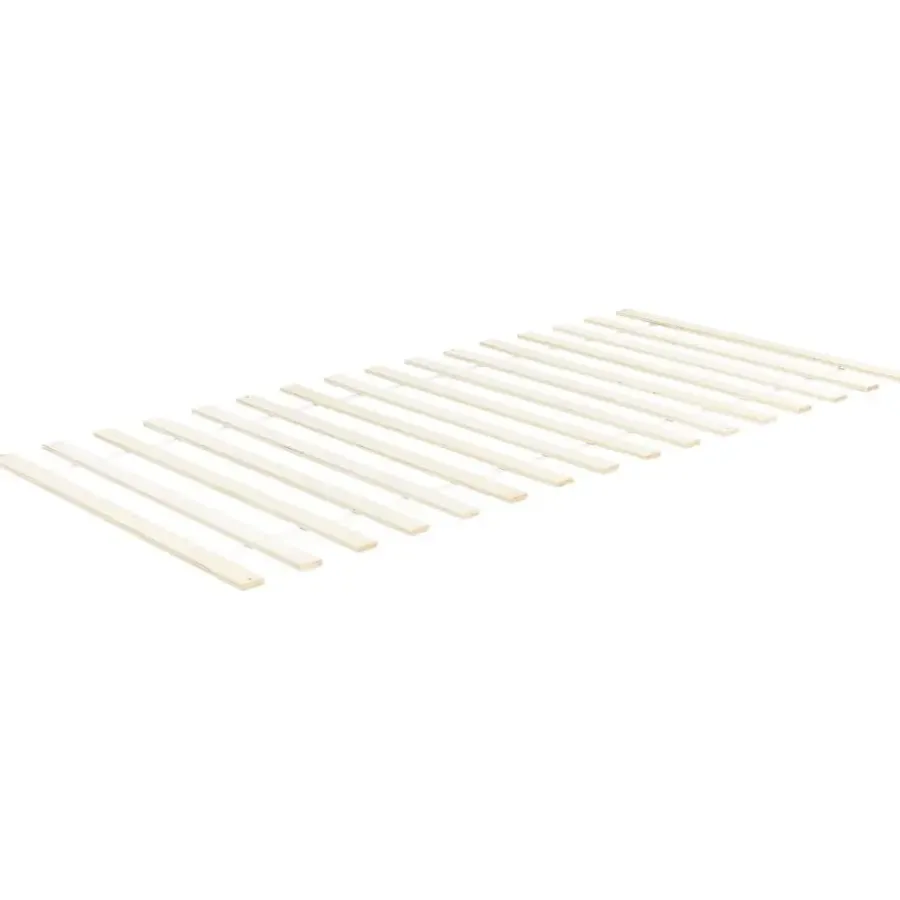 Beliani BARRET - Eenpersoonsbed - Lichte houtkleur - 90 x 200 cm - Dennenhout