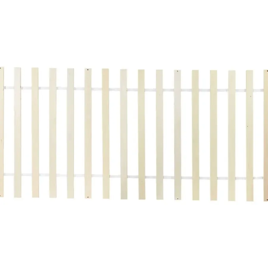 Beliani BARRET - Eenpersoonsbed - Lichte houtkleur - 90 x 200 cm - Dennenhout