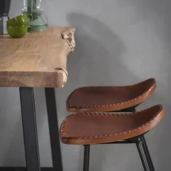 Bartafels-Giga Living Bartafel Acaciahout - 46x125x92cm - Tafel Live Edge