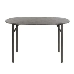 Giga Living Bartafel Keramieklook - 140x75x92cm - Deens Ovaal