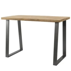 Giga Living Bartafel Mangohout Licht - 135x70x92cm - Trapeziumpoten